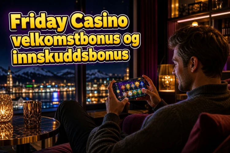 Friday Casino velkomstbonus og innskuddsbonus