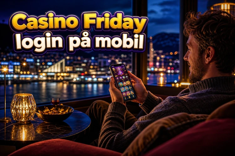 Casino Friday login på mobil
