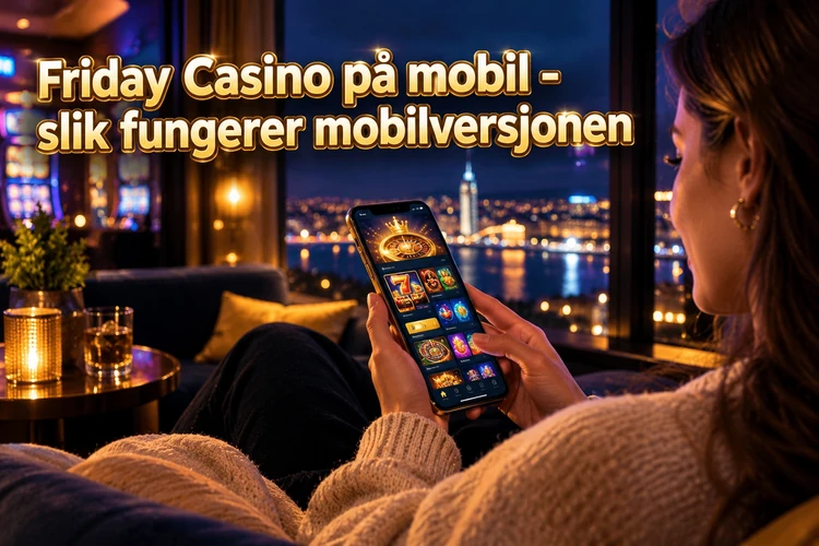 Friday Casino på mobil - slik fungerer mobilversjonen