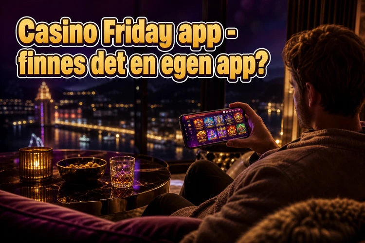 Casino Friday app - finnes det en egen app?