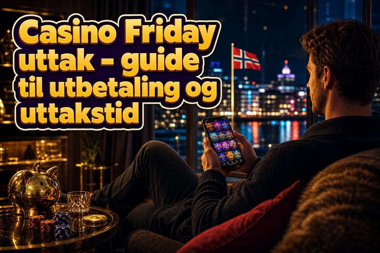 Casino Friday uttak - guide til utbetaling og uttakstid