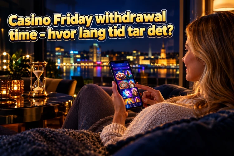 Casino Friday withdrawal time - hvor lang tid tar det?