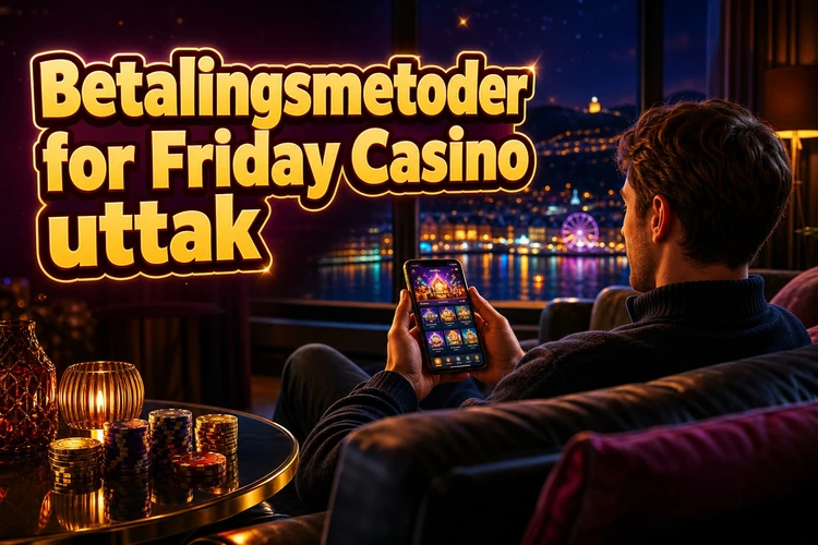 Betalingsmetoder for Friday Casino uttak
